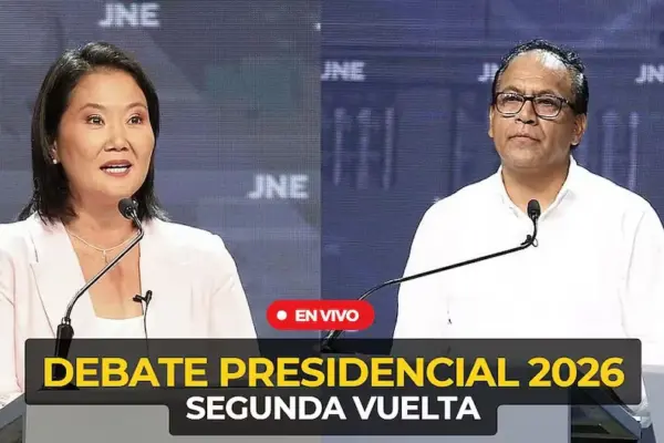 Presidential Debate LIVE: Keiko Fujimori and Roberto Sánchez will face off head to head ahead of the second round
