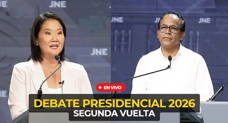 Presidential Debate LIVE: Keiko Fujimori and Roberto Sánchez will face off head to head ahead of the second round