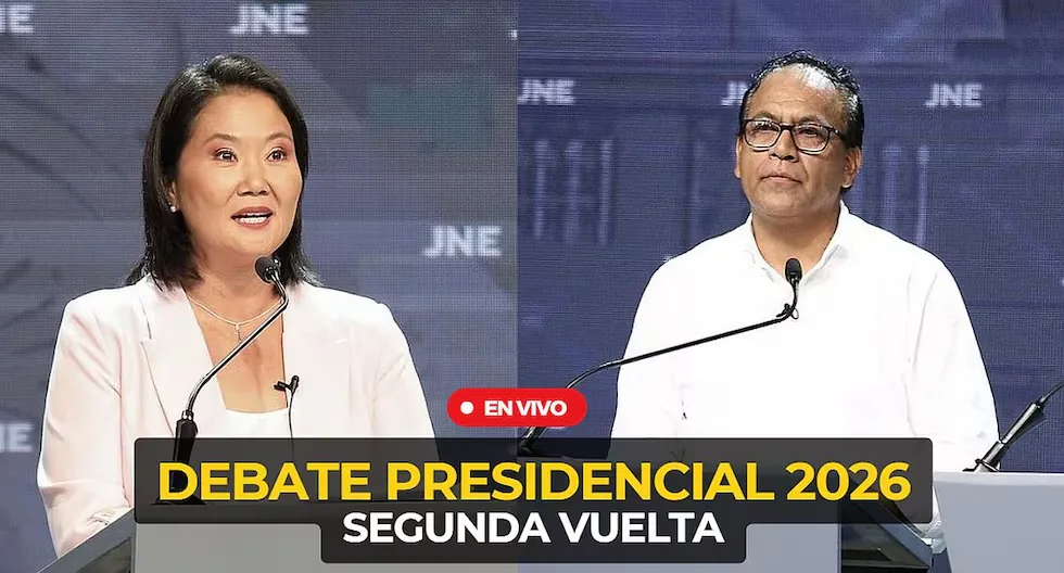 Presidential Debate LIVE: Keiko Fujimori and Roberto Sánchez will face off head to head ahead of the second round