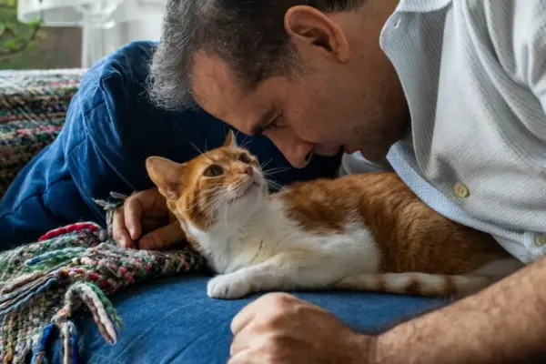 Javier Echevarría: how the death of his cat Cleo inspired a work about grief and changed his way of understanding life