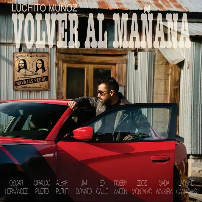 The cover of 'Volver al Mañana', the new studio album by Luchito Muñoz