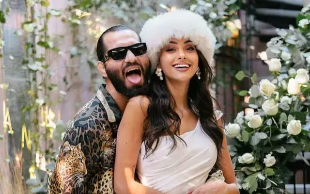 Jorge Masvidal y Alexandra Morillo