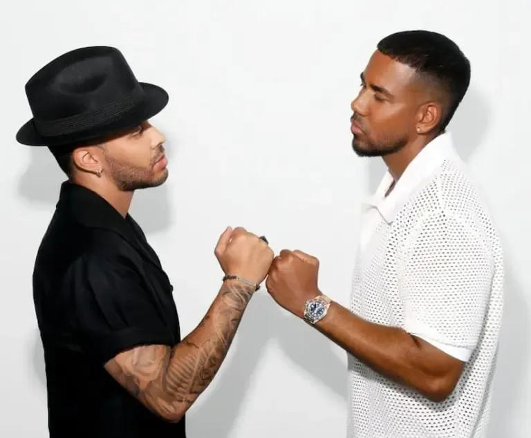 Romeo Santos and Prince Royce release the official video for “Dardos.” (Photo: Sony Music)