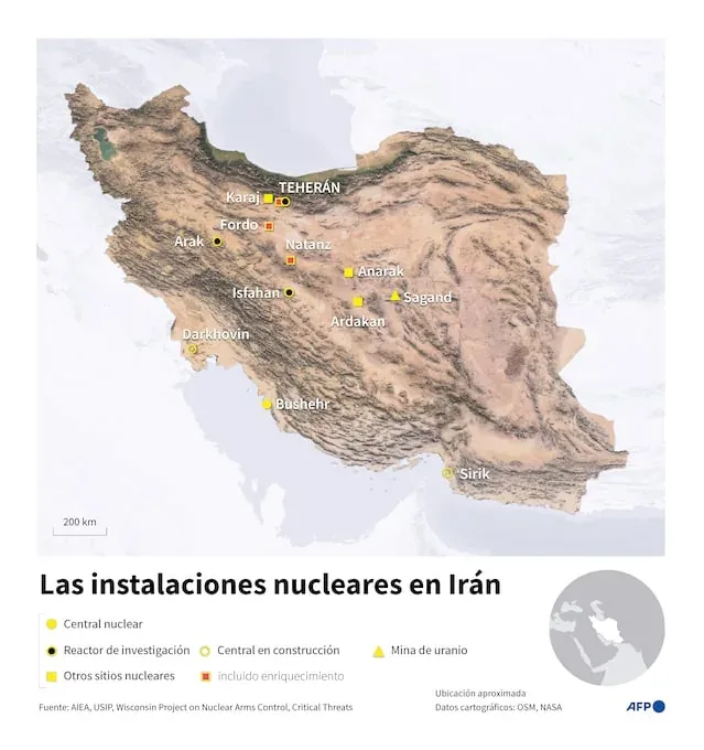 Iran's nuclear facilities. (AFP).