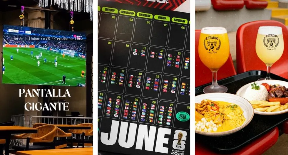 From Miraflores to the Historic Center: the best places in Lima to watch the World Cup