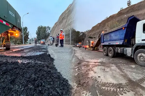Chorrillos invests S/226 000 in the reconstruction of the Tenderini access to optimize the exit from the Costa Verde