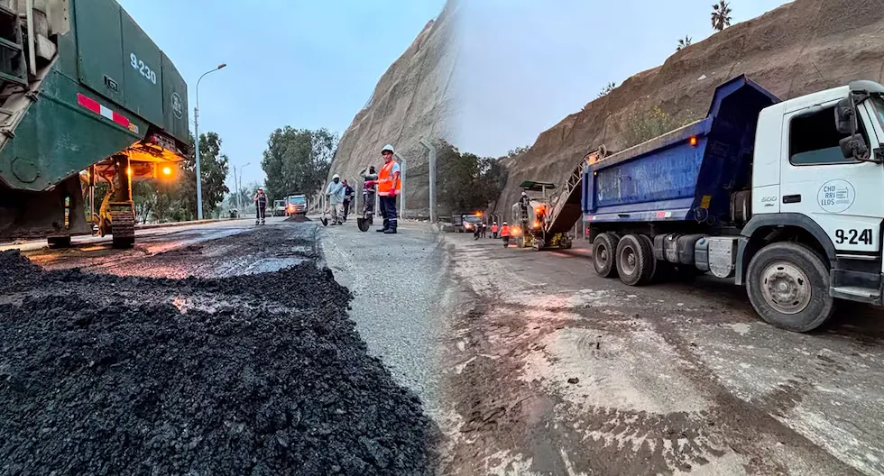 Chorrillos invests S/226 000 in the reconstruction of the Tenderini access to optimize the exit from the Costa Verde