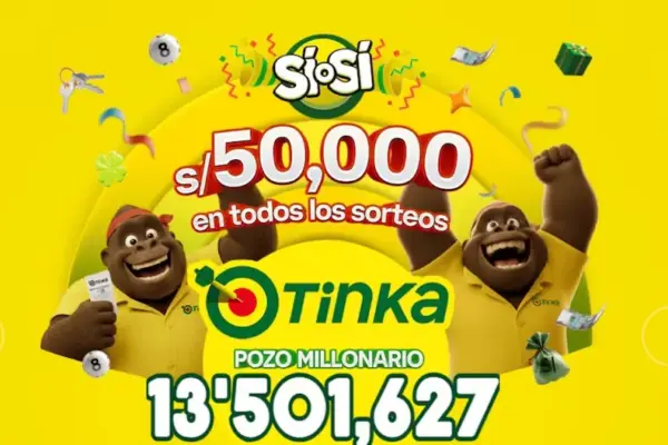 La Tinka LIVE Wednesday, June 3: what time the draw starts and what is the million-dollar jackpot