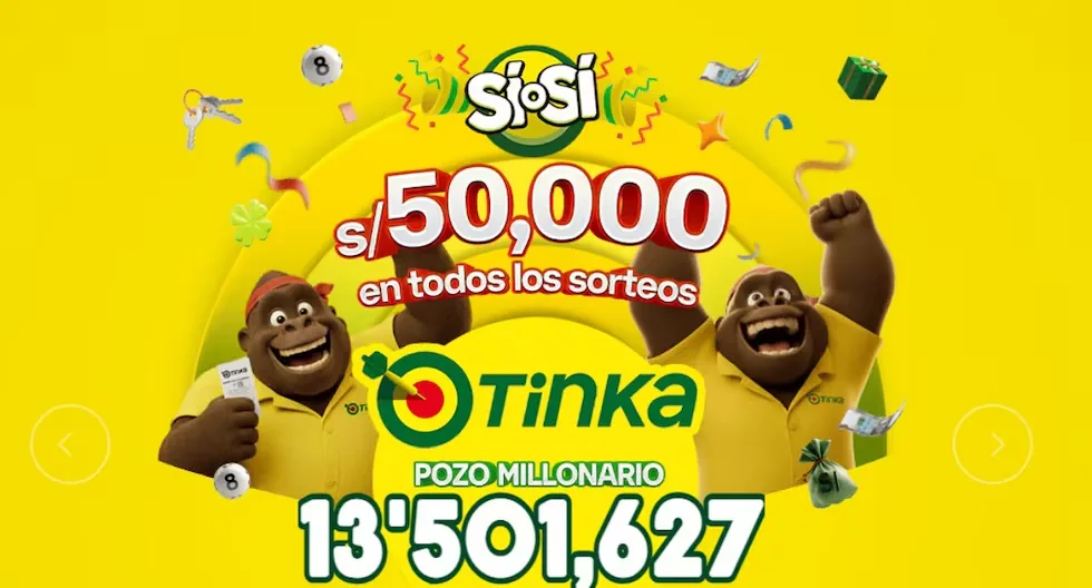 La Tinka LIVE Wednesday, June 3: what time the draw starts and what is the million-dollar jackpot