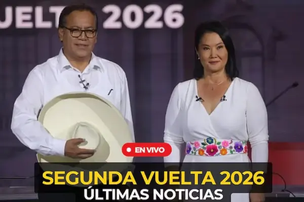 2026 Elections LIVE: check the latest news on Keiko Fujimori and Roberto Sánchez ahead of the runoff