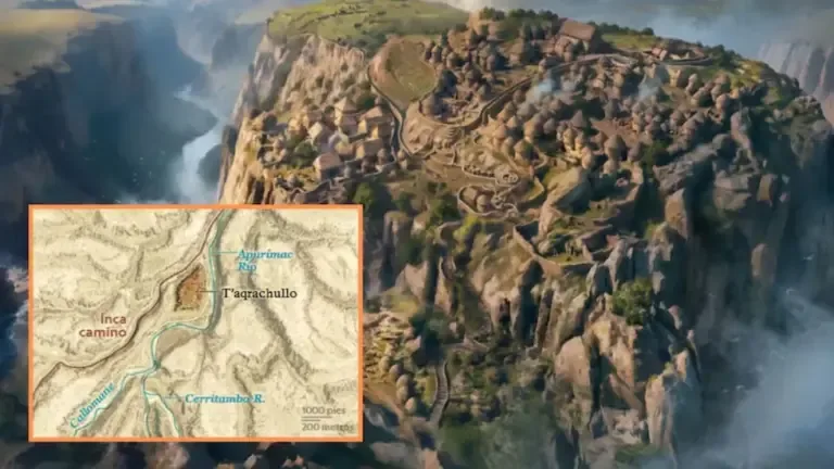 T'aqrachullo appears as a possible Ancocagua citadel, generating expectations in archaeology. (Image: National Geographic)