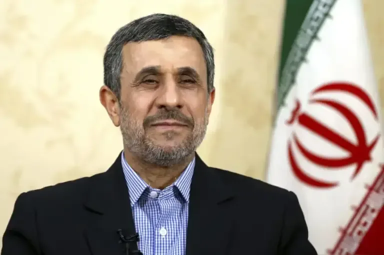 Mahmoud Ahmadinejad in an image from April 15, 2017. (AP / Ebrahim Noroozi).