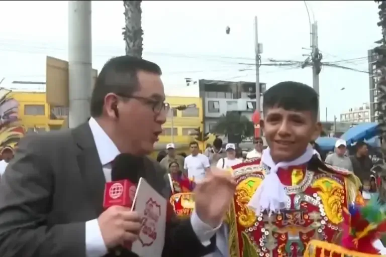 Tilín is trending again: now he brings the scissor dance to the Great Military Parade. Photo: Video capture