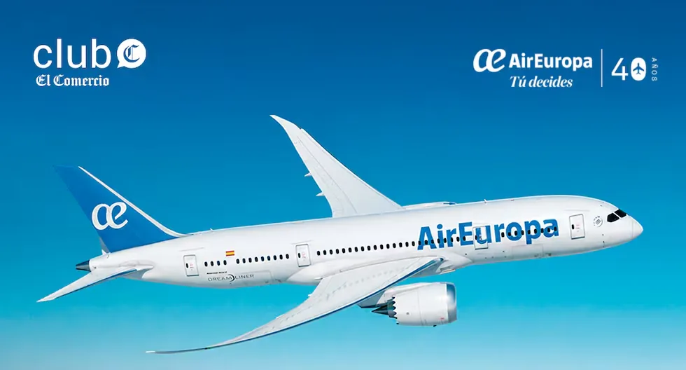 Take advantage of 15% off on international flights with Air Europa