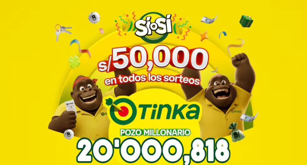 La Tinka Draw: discover the Million Jackpot for Sunday, July 19 and how to play