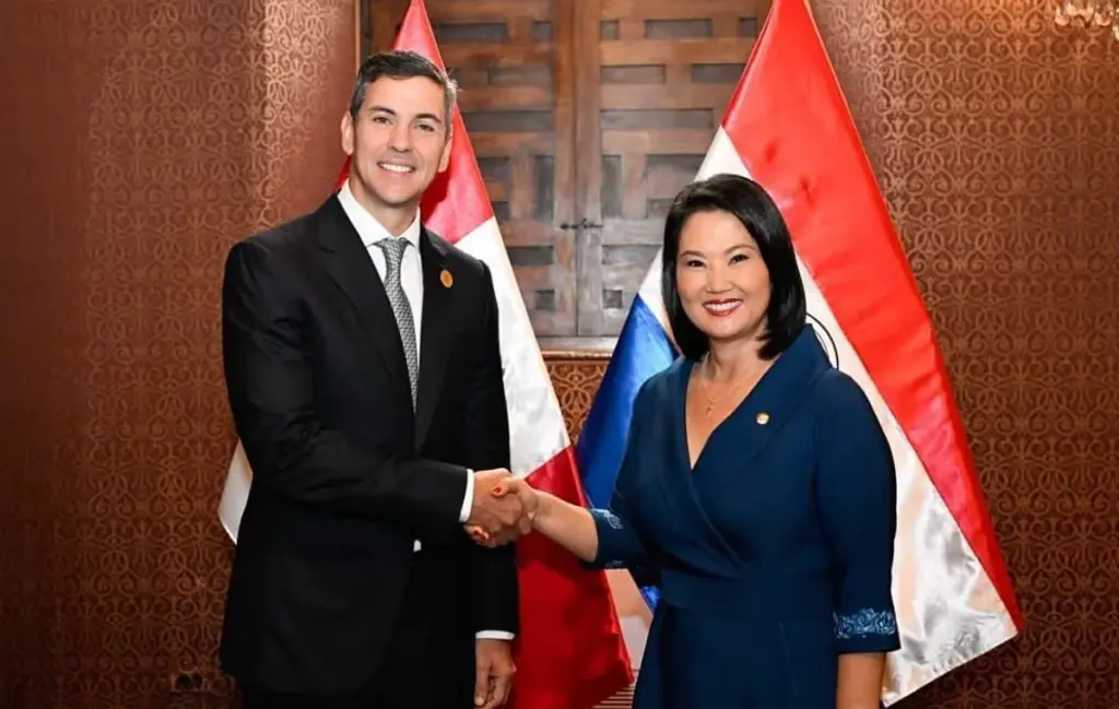 LIVE: Keiko Fujimori meets at the Ministry of Foreign Affairs with representatives of international delegations