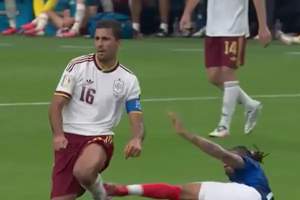 Was it a red card? Olise's hard tackle on Rodri sparks controversy in Spain vs. France | VIDEO