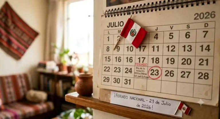 July 23rd holiday in Peru: learn the reason for the date and who will have time off