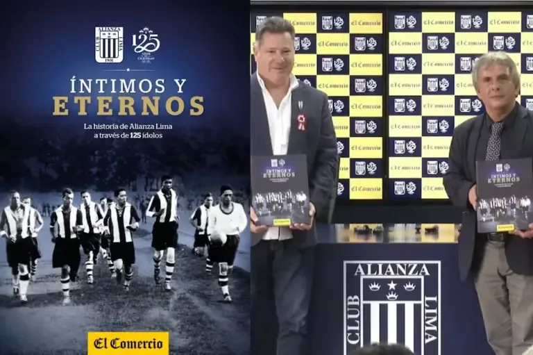 “Intimate and Eternal: The History of Alianza Lima Through 125 Idols” Author: El Comercio / Alianza Lima Presentation: August 3, 2 p.m. at the José María Arguedas auditorium.