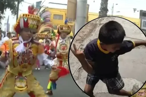 Tilín, the viral boy who now represents Peru as a scissor dancer in the Great Military Parade