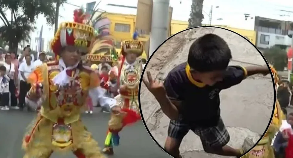 Tilín, the viral boy who now represents Peru as a scissor dancer in the Great Military Parade