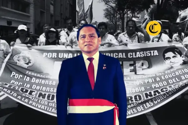 Guild linked to Movadef pressures to be recognized as a union: The risks of their meeting with Minister Flavio Cruz