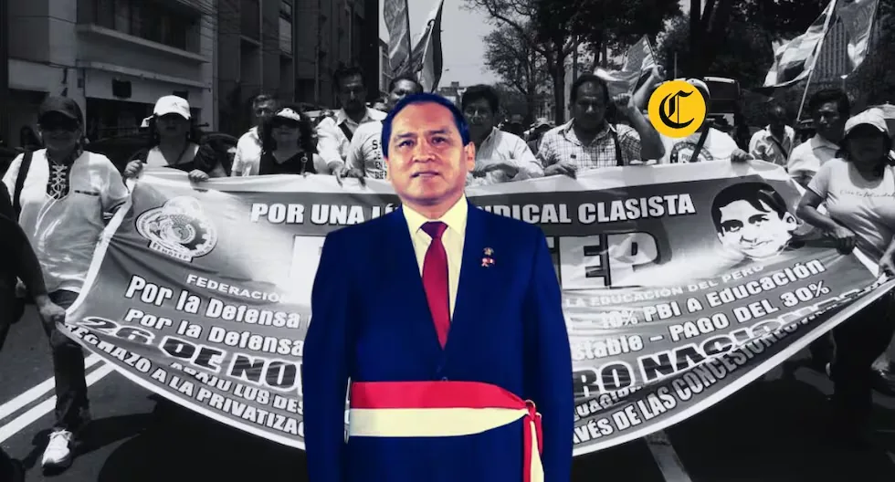 Guild linked to Movadef pressures to be recognized as a union: The risks of their meeting with Minister Flavio Cruz