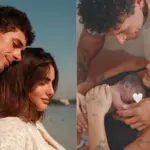 Hugo García and Isabella Ladera welcomed their first baby together