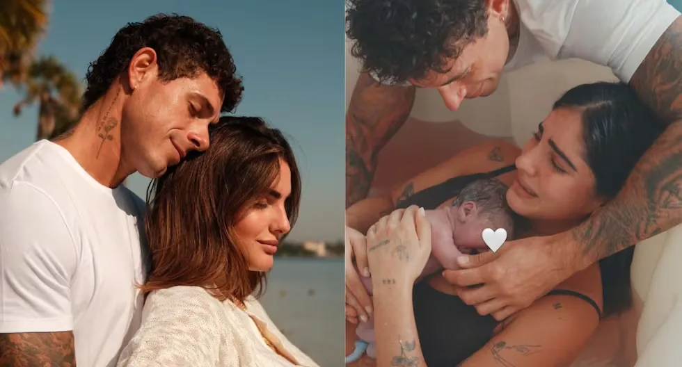 Hugo García and Isabella Ladera welcomed their first baby together