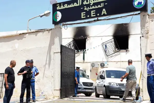 Eleven children dead and 19 people injured in a fire at a childcare center in Algeria