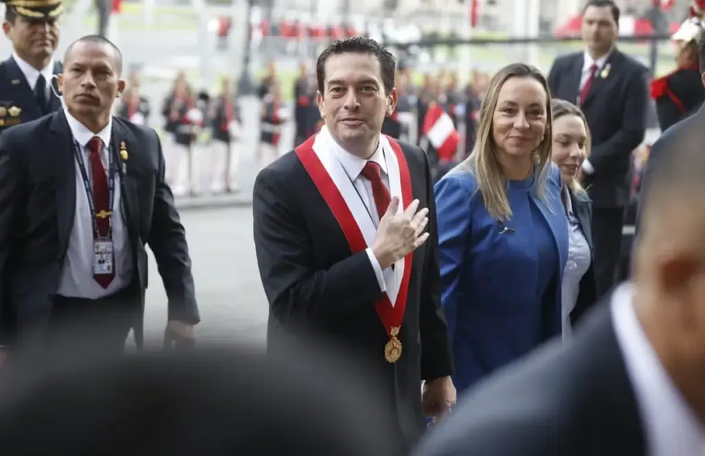 The president of the Senate, Miguel Torres, attends the Mass and Te Deum for Patriotic Holidays at the Lima Cathedral | Photo: Photo: Mario Zapata N. / @photo.gec