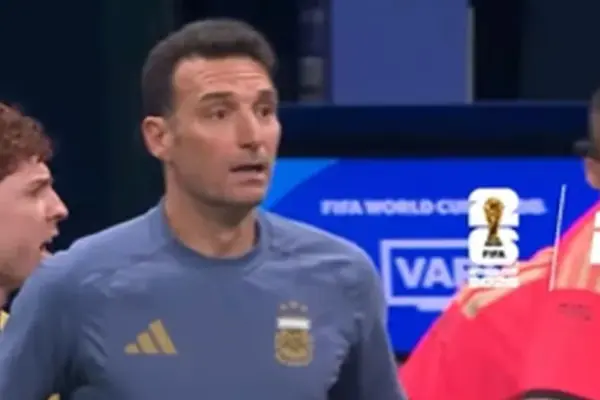 Messi is badly missed: this is how Scaloni's Argentine bench reacted | VIDEO