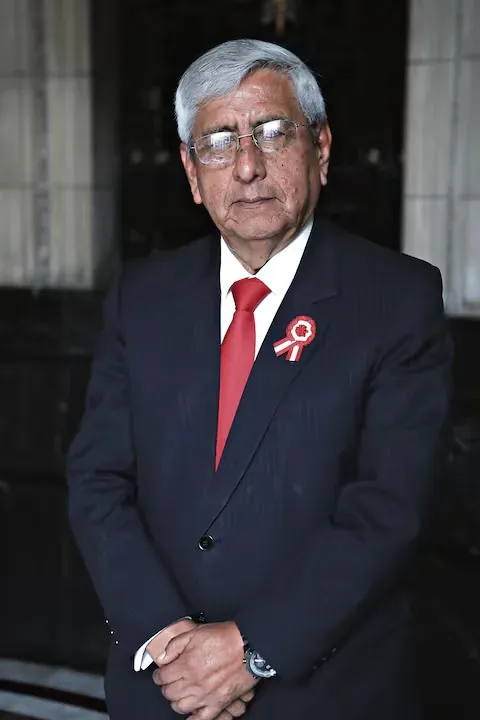 Luis Quispe Candia, lawyer specializing in traffic, land transport, and road safety; and founder and President of the NGO Luz Ámbar. (Photo: Editorial GEC).