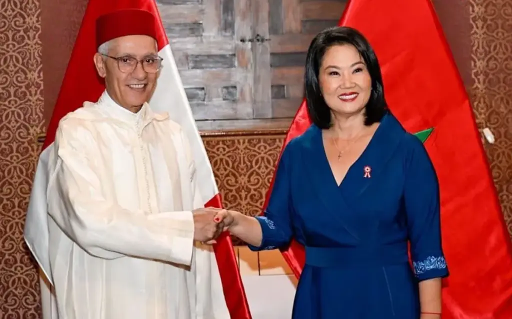 LIVE: Keiko Fujimori meets at the Ministry of Foreign Affairs with representatives of international delegations