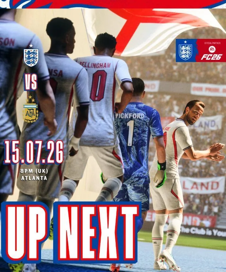 This is how the England national team anticipates the match against Argentina for a place in the World Cup final