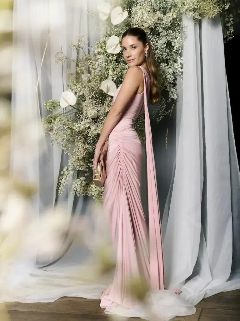 Uchi Pucci destaca en el lanzamiento de Caeiro Brides, en Casa Caeiro, Miraflores.