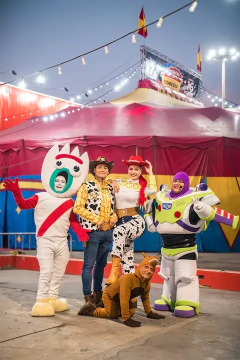 El Circo de la Casa de la Comedia estará del 17 de julio al 16 de agosto en Plaza Vea de Independencia. (Foto: Antonio Melgarejo Yaranga/EL COMERCIO)