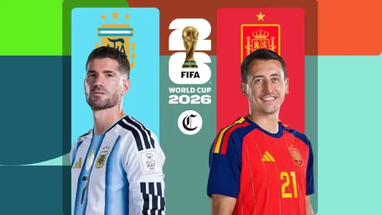 Find out where to watch the Argentina vs. Spain match LIVE and ONLINE for the 2026 World Cup final on open signal and streaming.