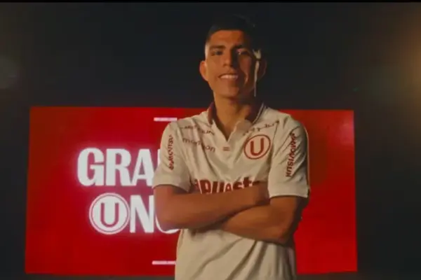 It's official: Piero Quispe is announced as the new signing for Universitario