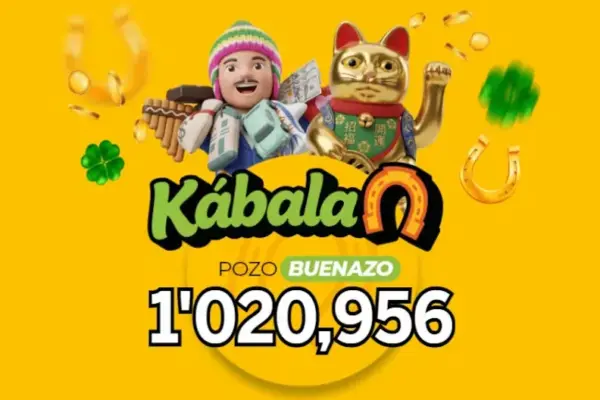 Kábala: follow the results of the pozo buenazo on Saturday, August 15