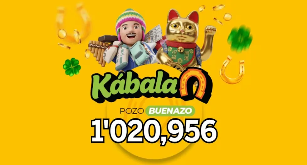 Kábala: follow the results of the pozo buenazo on Saturday, August 15
