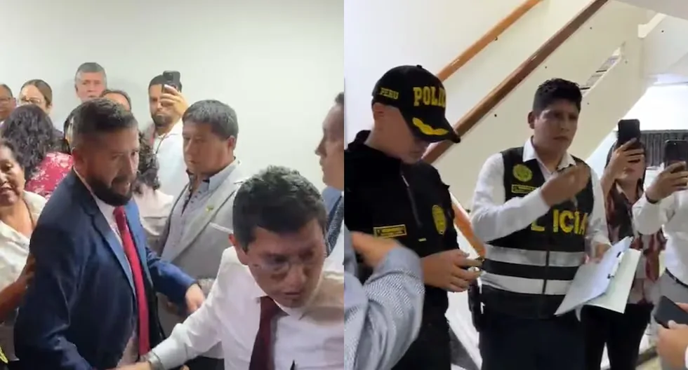 This was the dispute between Ahora Nación and Fuerza Popular over offices in Congress that required police intervention
