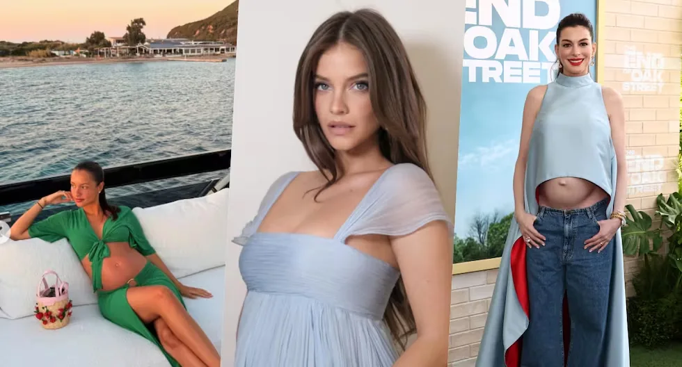 Anne Hathaway, Alexandra Leclerc and Barbara Palvin: motherhood has never been so fashionable