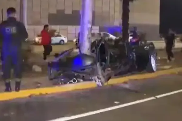 Fatal accident on the Costa Verde: woman dies and man is seriously injured after violent crash in San Miguel