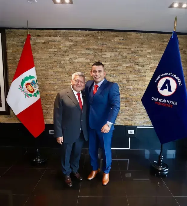 Lawyer Elio Riera appears as the head of the list of candidates for Mayor of Lima for Alliance for Progress. (Photo: APP)