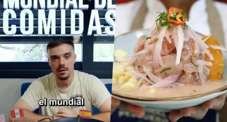 Ibai Llanos announces the “World Food Championship” and invites Peru to participate with ceviche