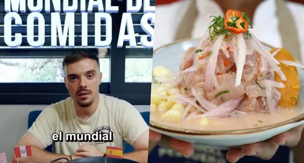 Ibai Llanos announces the "World Food Championship" and invites Peru to participate with ceviche