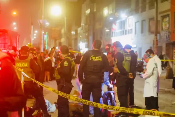 Businessman shot a criminal during an attempted robbery on Av. Universitaria