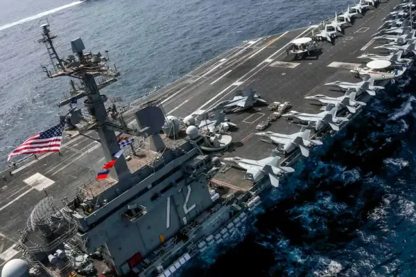 What is happening with the USS Abraham Lincoln aircraft carrier and why will it be withdrawn from the war in Iran?