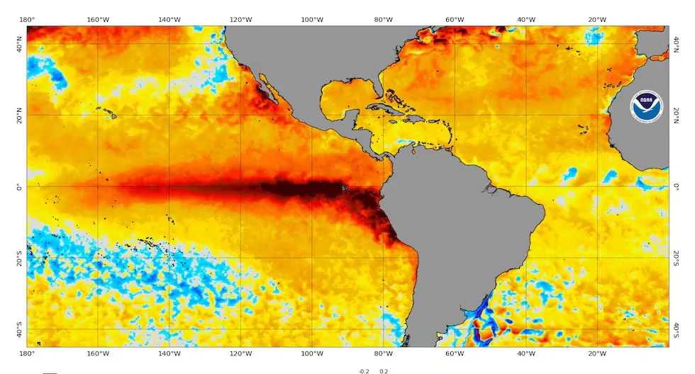Ecuador declares red alert throughout the country due to the El Niño phenomenon